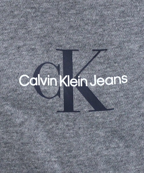 Calvin Klein（カルバン・クライン）の「CKJ モノグラムロゴ スウェット フリースジョガーパンツMONOLOGO FLEECE JOGGER（スウェットパンツ・メンズ・ブラック/グレー/ブラック系1/グレー系4・S/M/L/XL）」の9枚目の写真
