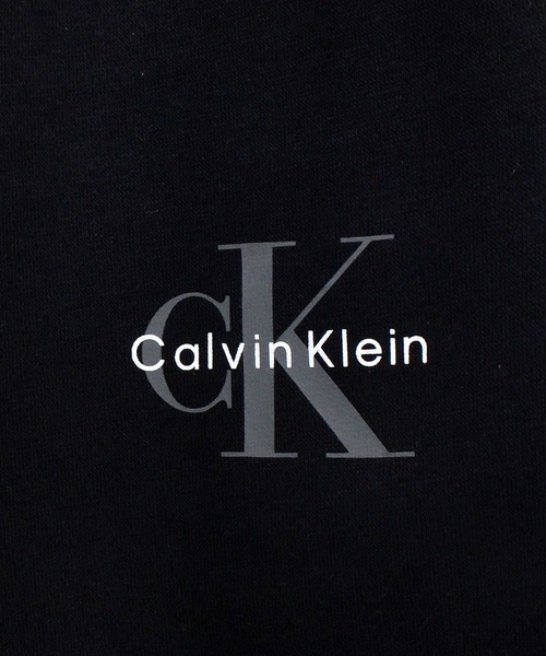 Calvin Klein（カルバン・クライン）の「CKJ モノグラムロゴ スウェット フリースジョガーパンツMONOLOGO FLEECE JOGGER（スウェットパンツ・メンズ・ブラック/グレー/ブラック系1/グレー系4・S/M/L/XL）」の17枚目の写真