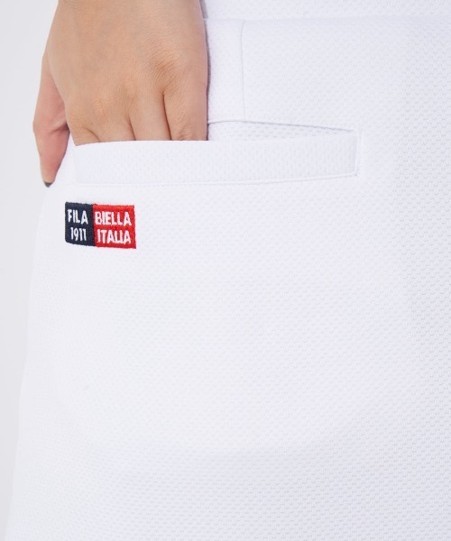 FILA GOLF（フィラゴルフ ）の「フレアスカート(インナーパンツ一体型)（スカート・レディース・ホワイト/ネイビー/ブラック/ライトブルー・SMALL/MEDIUM/LARGE）」の18枚目の写真