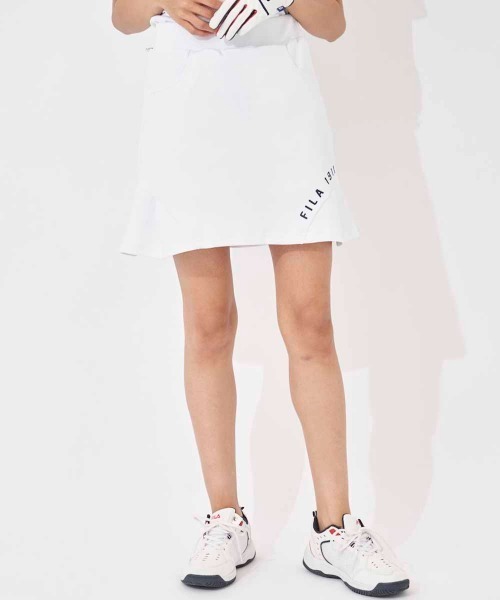 FILA GOLF（フィラゴルフ ）の「フレアスカート(インナーパンツ一体型)（スカート・レディース・ホワイト/ネイビー/ブラック/ライトブルー・SMALL/MEDIUM/LARGE）」の20枚目の写真