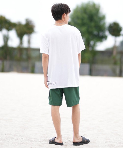 NIKE(ナイキ)の「NIKE/ナイキ カーゴショーツ/水着/トランクス 水陸両用/ユーティリティー NESSF452(水着・メンズ・ブラック/スモークグレー/ダークオリーブ・M/L/XL/S)」の16枚目の写真