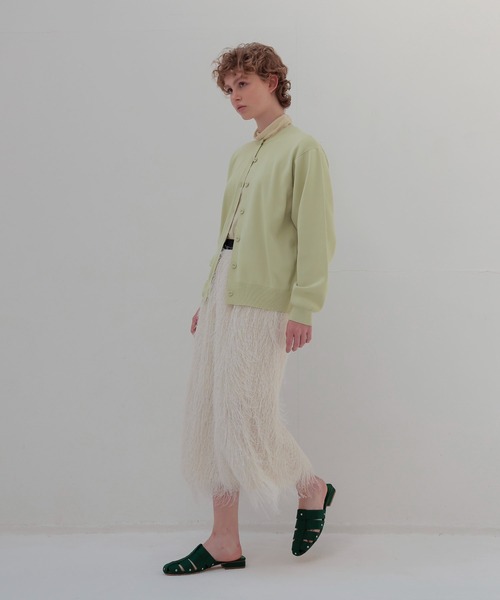 DRESSLAVE(ドレスレイブ)の「FLAPPER shaggy skirt(シャギースカート)(スカート・レディース・ホワイト・38)」の9枚目の写真