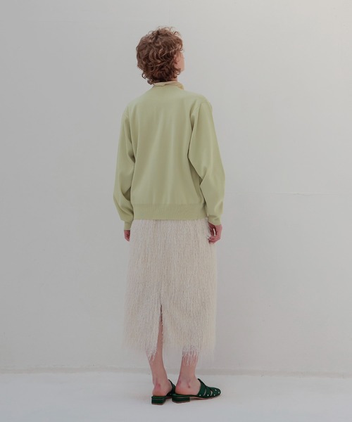 DRESSLAVE(ドレスレイブ)の「FLAPPER shaggy skirt(シャギースカート)(スカート・レディース・ホワイト・38)」の10枚目の写真