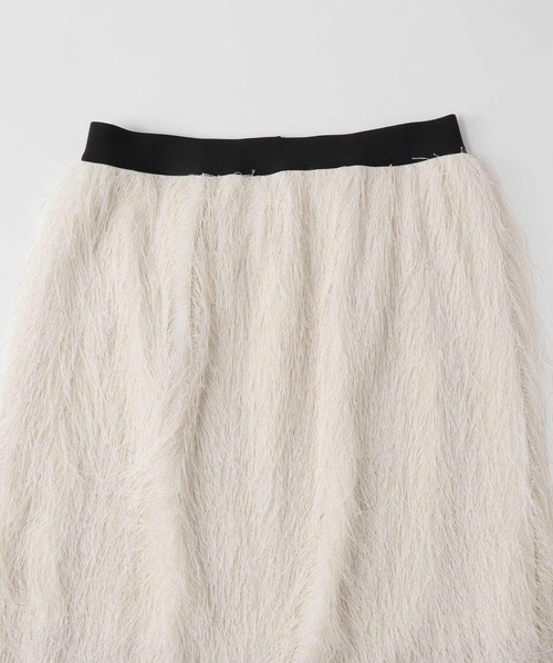 DRESSLAVE(ドレスレイブ)の「FLAPPER shaggy skirt(シャギースカート)(スカート・レディース・ホワイト・38)」の11枚目の写真