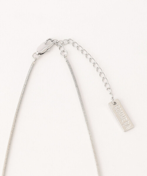 COMME CA（コムサ）の「パイプ ネックレス（ネックレス・レディース・シルバー・FREE）」の2枚目の写真