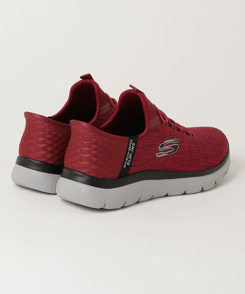 SKECHERS（スケッチャーズ）の「スケッチャーズ  SUMMITS - KEY PACE（スニーカー・メンズ・レッド・26.5cm/27.5cm/25.0cm/26.0cm/27.0cm/28.0cm/25.5cm）」の2枚目の写真