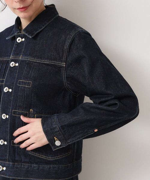 リバーシブル・ユニセックス】デニムジャケット（デニムジャケット