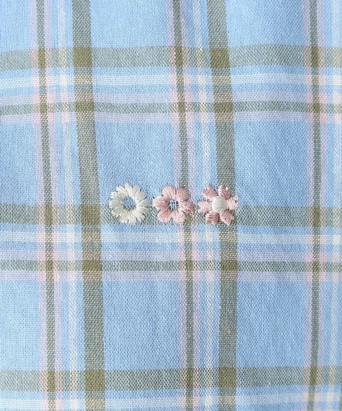 F i.n.t（フィント）の「フード付きビッグチェックシャツ/fint　フィント（シャツ/ブラウス・レディース・ピンク系その他/ブルー系その他/ベージュ系その他・FREE）」の21枚目の写真