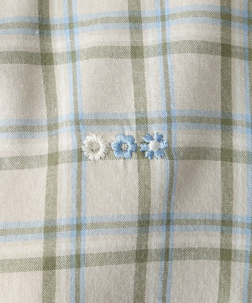 F i.n.t（フィント）の「フード付きビッグチェックシャツ/fint　フィント（シャツ/ブラウス・レディース・ピンク系その他/ブルー系その他/ベージュ系その他・FREE）」の22枚目の写真