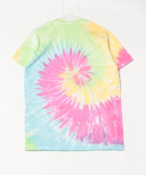 SAWINTO(ソイント)の「TIE DYE 【タイダイ】- TIE DYE TEE“SUN BLEACH SPIRAL”/タイダイ ティー "サン ブリーチ スパイラル”(Tシャツ/カットソー・メンズ・マルチ/サックスブルー・LARGE/MEDIUM/X-LARGE)」の3枚目の写真
