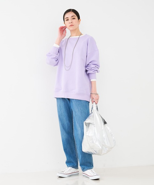 collex（コレックス）の「2WAYメタリック底マチワイド ワンショルダーバッグ（トートバッグ・レディース・ブラック/シルバー・フリー）」の10枚目の写真