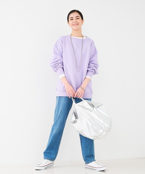 collex（コレックス）の「2WAYメタリック底マチワイド ワンショルダーバッグ（トートバッグ・レディース・ブラック/シルバー・フリー）」の11枚目の写真