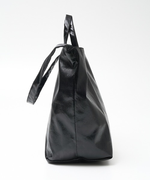 collex（コレックス）の「2WAYメタリック底マチワイド ワンショルダーバッグ（トートバッグ・レディース・ブラック/シルバー・フリー）」の15枚目の写真