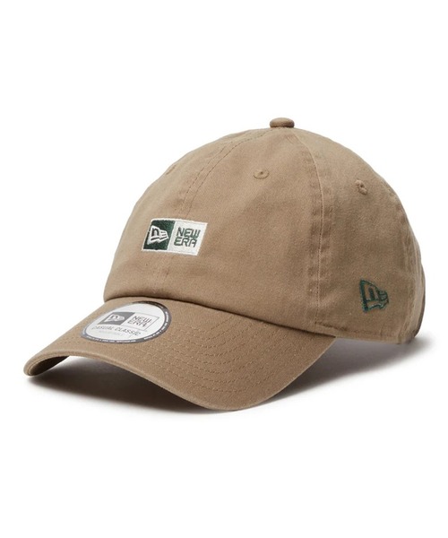 NEW ERA（ニューエラ）の「NEW ERA/ニューエラ キャップ カジュアルクラシック Box Logo Mini ボックスロゴ 14388459/14388460/14388461/14388462/14388464（キャップ・メンズ・アイボリー/ダークグリーン/シルバーグレー/ネイビー/ベージュ・FREE）」の4枚目の写真