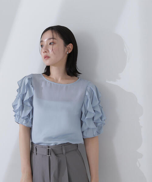 【美品】ナチュラルビューティーベーシック　ブラウス ナチュラルビューティーベーシック NATURAL BEAUTY BASIC