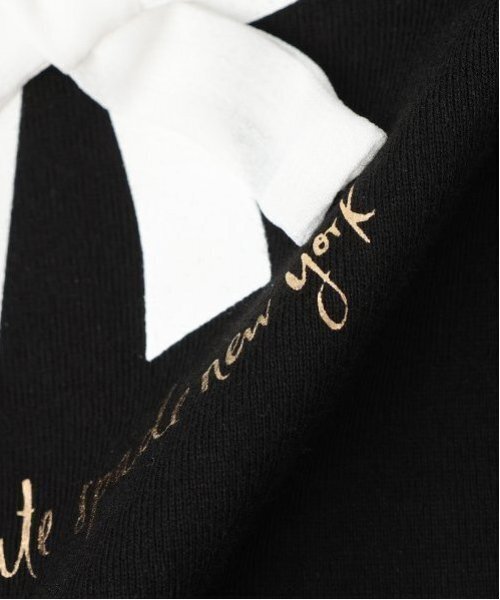 新品　ケイトスペード　トドラー ボウ長袖Tシャツ