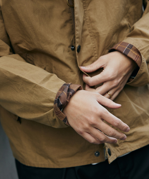 Barbour(バブアー)の「BARBOUR / バブアー TRANSPORT- COATED COTTON MCA1019(その他アウター・メンズ・ベージュ/カーキ・36/38/40)」の13枚目の写真