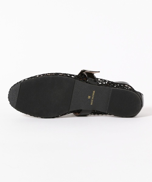 LEPSIM（レプシィム）の「メッシュフラットパンプス　319486（パンプス・レディース・ブラック/アイボリー・LARGE/MEDIUM）」の9枚目の写真