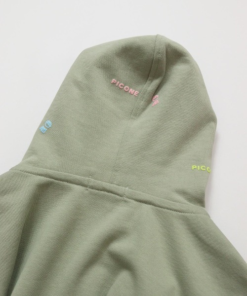 オンラインストア・店舗限定商品】刺繍入り裏毛ジップパーカー