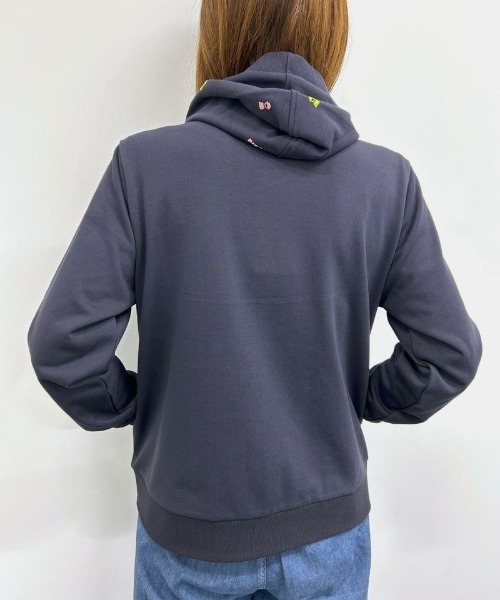 【オンラインストア・店舗限定商品】刺繍入り裏毛ジップパーカー 売れ筋商品|||スタジオピッコーネ レディース オンラインストア・店舗限定商品】刺繍入り裏毛ジップパーカー