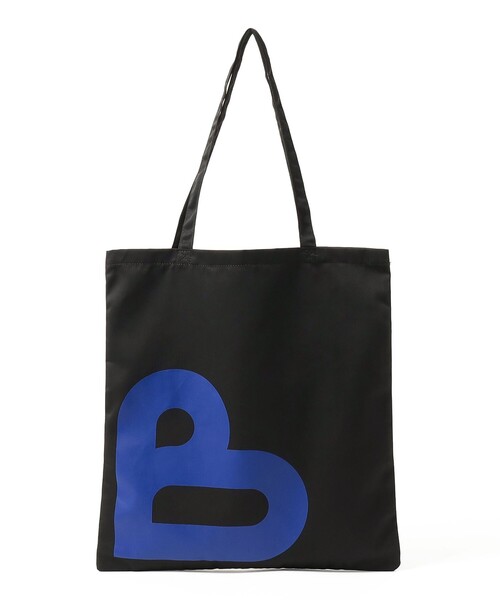 BEAMS HEART(ビームスハート)の「【ユニセックス】B-HEARTロゴ トートバッグ(トートバッグ・メンズ・ブラック/ブルー・ONE SIZE)」の12枚目の写真