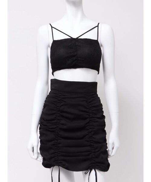 EATME（イートミー）の「レースブラTOP（その他アンダーウェア/インナー・レディース・オフホワイト/ブラック・FREE）」の4枚目の写真