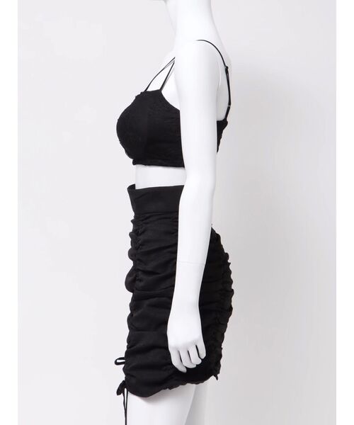 EATME（イートミー）の「レースブラTOP（その他アンダーウェア/インナー・レディース・オフホワイト/ブラック・FREE）」の5枚目の写真