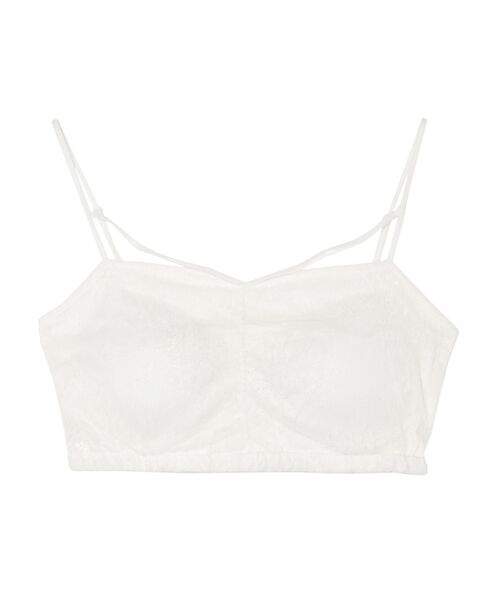 EATME（イートミー）の「レースブラTOP（その他アンダーウェア/インナー・レディース・オフホワイト/ブラック・FREE）」の15枚目の写真