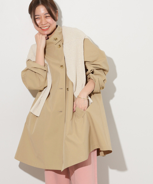 完売品　25SS ジャーナルスタンドレリューム　スタンドポンチョコート36 追加2》スタンドポンチョコート（トレンチコート）｜JOURNAL
