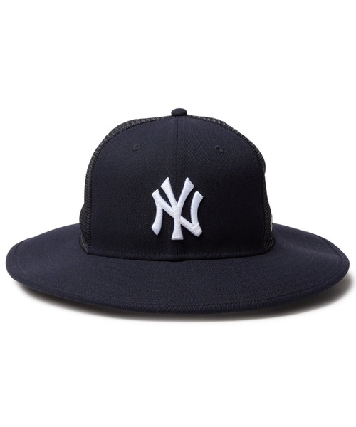 NEW ERA ニューヨーク・ヤンキース メッシュ　ブリムハット NEW ERA/ニューエラ ハット フィッテド ブリムハット メッシュ Powered