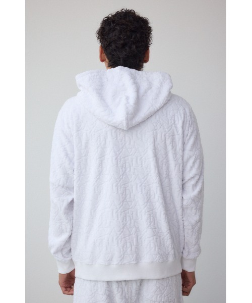 総柄パイルジャガードジップフーディー（パーカー）｜AZUL BY MOUSSY