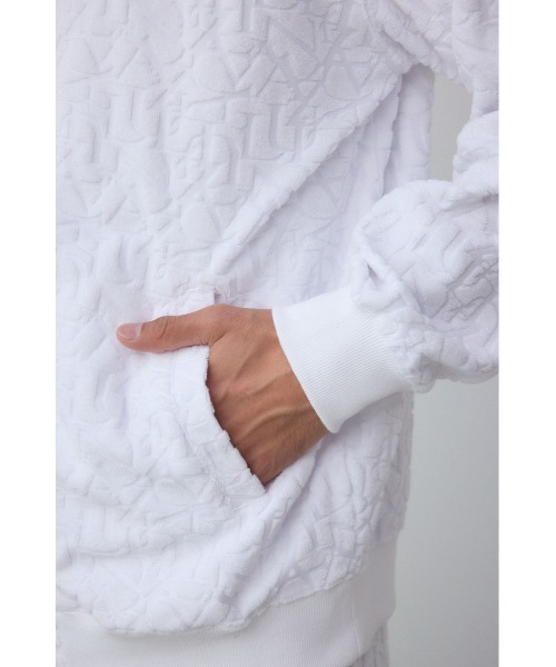 総柄パイルジャガードジップフーディー（パーカー）｜AZUL BY MOUSSY