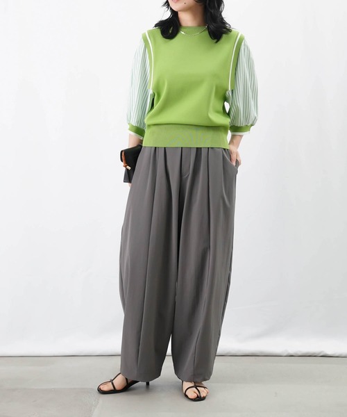 LUCA LADY LUCK LUCAワイドパンツ LUCA/LADY LUCK LUCA（ルカ/レディラックルカ）の「LC/LLL