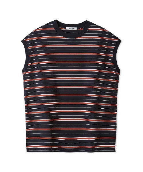 Mila Owen（ミラオーウェン）の「ハイラインフレンチスリーブカットトップス（Tシャツ/カットソー・レディース・ターコイズブルー/その他/ホワイト/ブラウン/ピンク/ネイビー/チャコールグレー・0/1）」の4枚目の写真