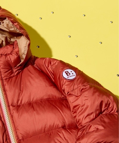 B:MING by BEAMS（ビーミングバイビームス）の「ポケッタブル ダウン ブルゾン 2025FW（90～160cm）（ダウンジャケット/コート・キッズ・ネイビー/オレンジ系その他6/ライトグレー・160/150/140/130/120/110/100/90）」の5枚目の写真