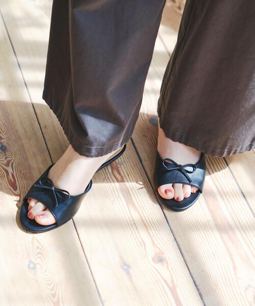 セール】『MADE IN JAPAN』リボンミュール（サンダル）｜RODE SKO