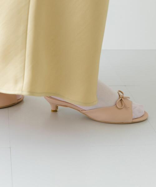 RODE SKO(ロデスコ)の「『MADE IN JAPAN』リボンミュール(サンダル・レディース・ベージュ/ブラック・36/38/37)」の22枚目の写真