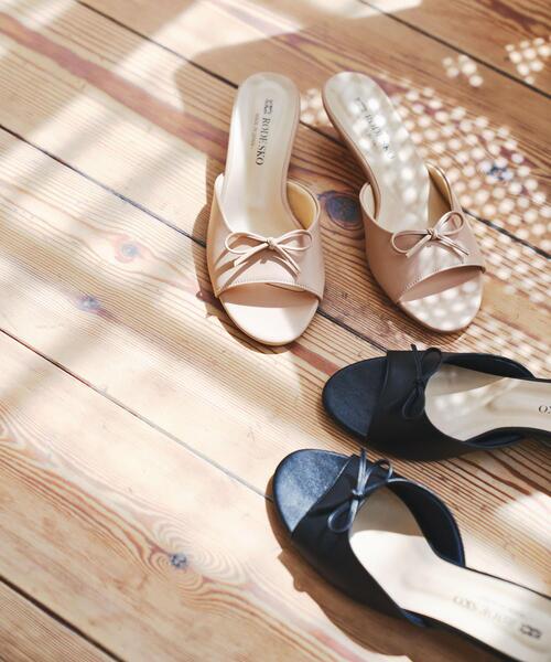 セール】『MADE IN JAPAN』リボンミュール（サンダル）｜RODE SKO