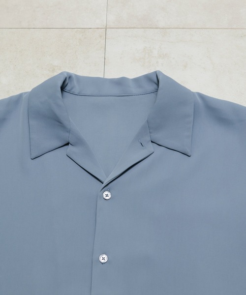 Ellno Loset(エルノロゼット)の「【機能性付き】サイドコードバックヨークシャツ(シャツ/ブラウス・メンズ・ブラック/ブルー系その他/オフホワイト・MEDIUM/LARGE/SMALL)」の4枚目の写真