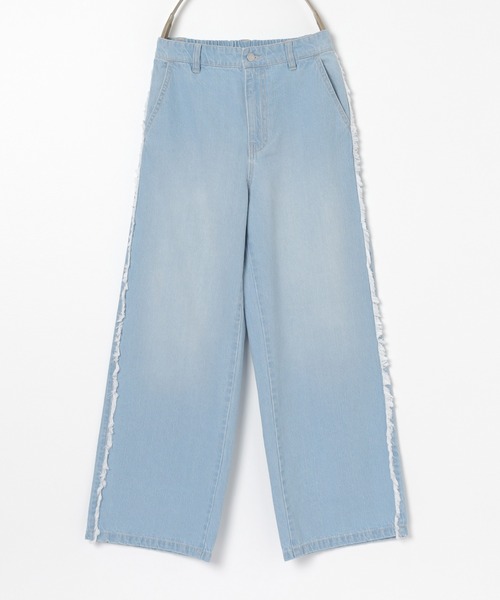 セール】脇フリンジデニムパンツ（デニムパンツ）｜Honeys