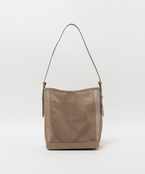 UNITED ARROWS(ユナイテッドアローズ)の「COMFY メッシュ ワンショルダーバッグ(ショルダーバッグ・レディース・ブラック/ベージュ・FREE)」の12枚目の写真