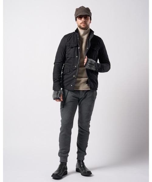 wjk（ダヴルジェイケイ）の「mohair shaggy knit hand warmer（手袋・メンズ・ブラック/ブルー/ダークブラック・FREE）」の13枚目の写真