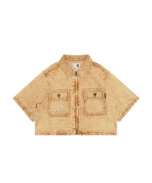 AAPE BY A BATHING APE | AAPE ZIP UP SHORT SLEEVE SHIRT(シャツ/ブラウス)