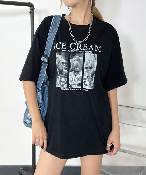 tシャツ 転写プリントＴシャツ レディース セール】転写プリントTシャツ（Tシャツ/カットソー）｜non-hedge