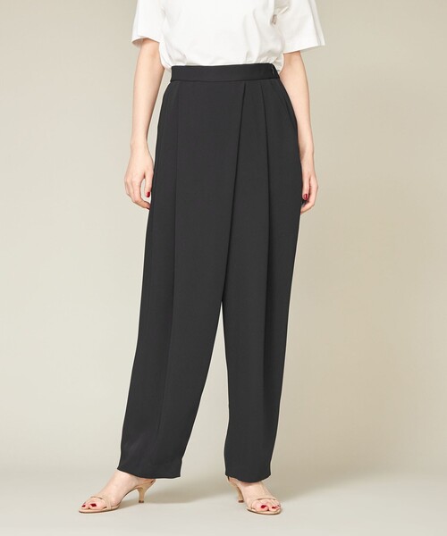 conte アシメントリータックパンツ UNITED ARROWS｜<conte>アシンメトリー タックパンツ | Rakuten