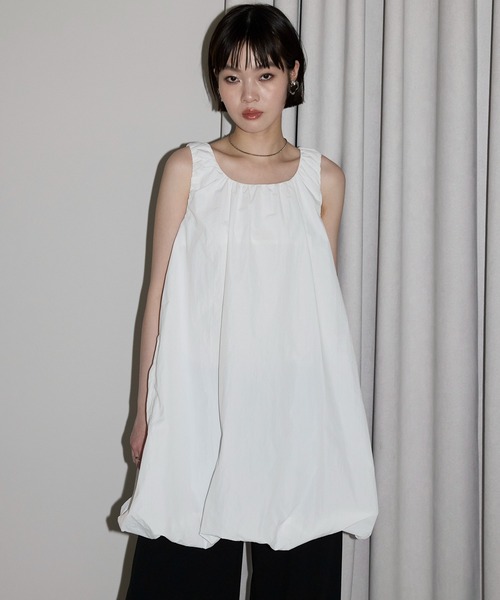 [アパルトモン] 極美品　2way ボリューム　ミニワンピース　チュニック セール】【2WAYバルーンシルエットミニワンピース／チュニック
