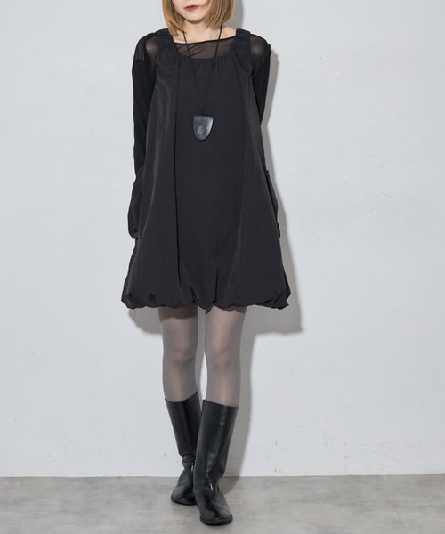 セール】【2WAYバルーンシルエットミニワンピース／チュニック