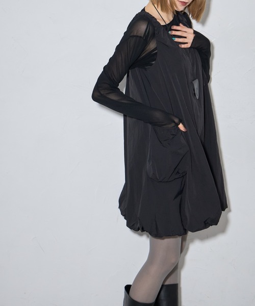 プリーツプリーズ　me バルーンシルエット　黒チュニック／ワンピース PLEATS PLEASE ISSEY MIYAKE（チュニック）のフリマアイテム一覧