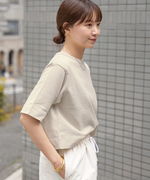 IENA tシャツ クロップドTシャツ レディース : ZOZOTOWN Yahoo