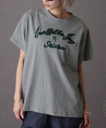 刺繍ロゴTシャツ